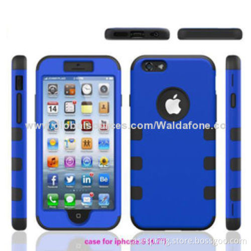 Hybrid Case for iPhone 6, Triple Mobile Shell